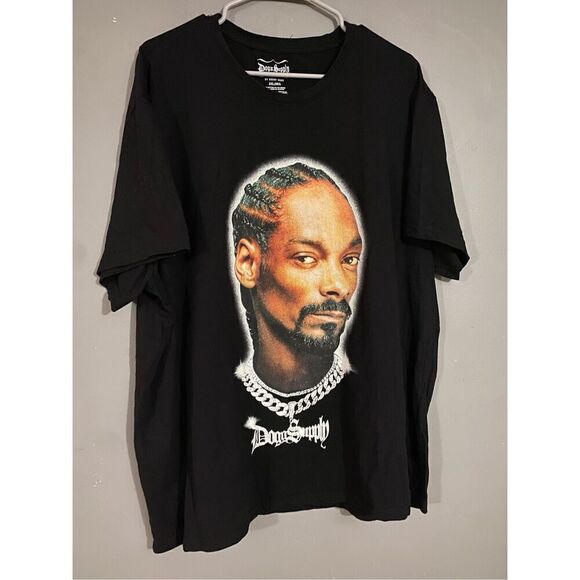 Snoop Dogg Supply Dog Chain Black Graphic T-Shirt Size 3X NWOT - Picture 2 of 4